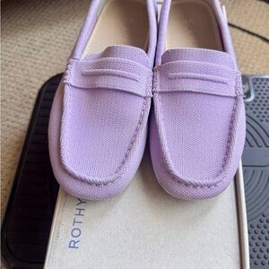Rothy's Lavender Penny Loafers